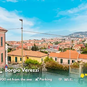 Posto Auto E Vista Magnifica Relax A 900 Metri Dal Mare Borgio Verezzi