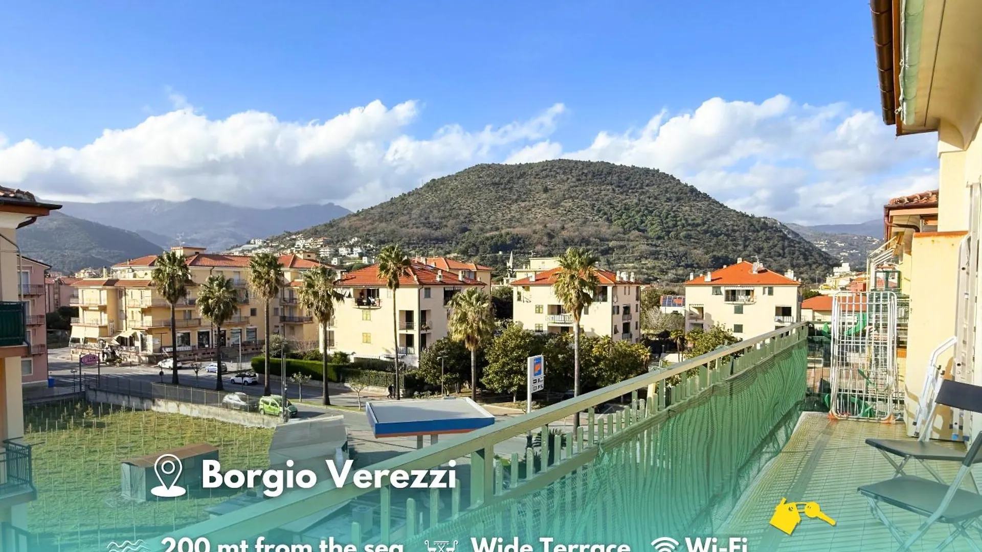 200 Mt Dal Mare - Relax Con Terrazzo E Vista Apartment Borgio Verezzi